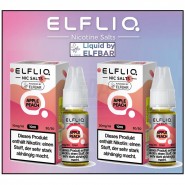 ELFLIQ Nikotinsalz Liquid Apple Peach 10 ml