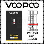 VooPoo PnP-VM4 0,6 Ohm Mesh Verdampferkopf (5 Stü...