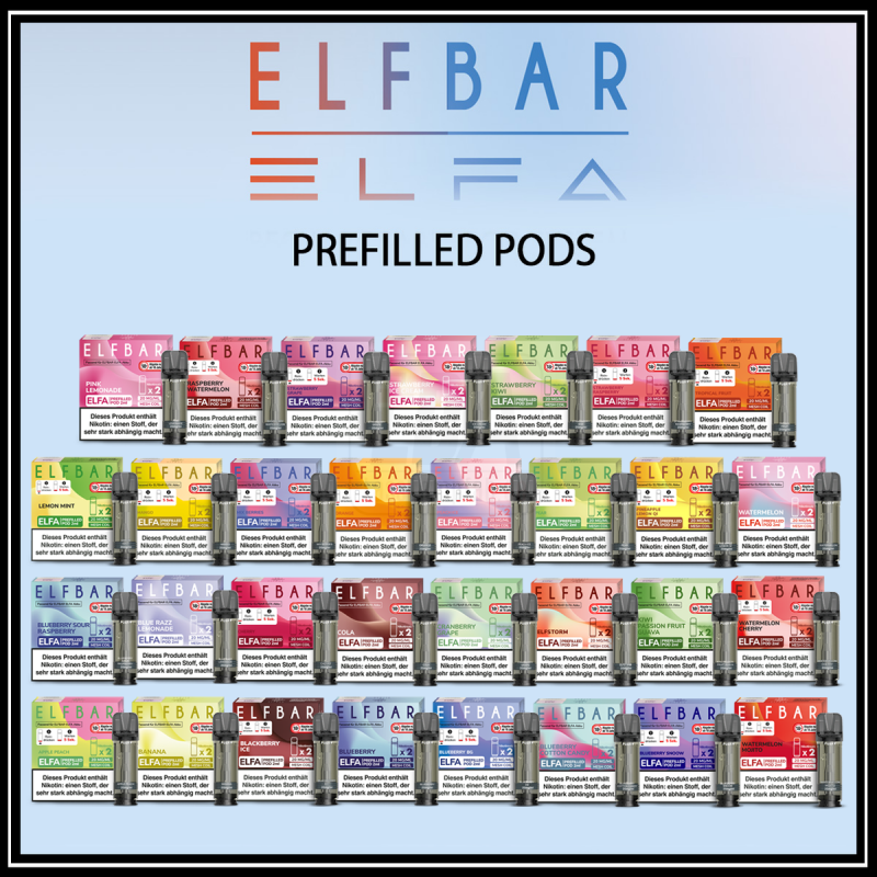 Elfbar Elfa Prefilled Pod 20 mg/ml (2 Stück pro P...