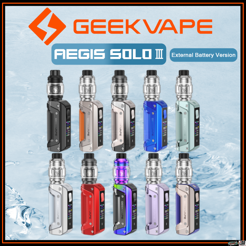 GeekVape Aegis Solo 3 E-Zigaretten Set (18650 Vers...