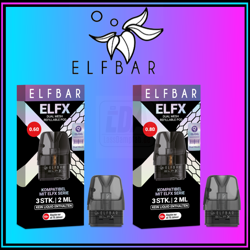 Elfbar Elfx Pod (3 Stück pro Packung)