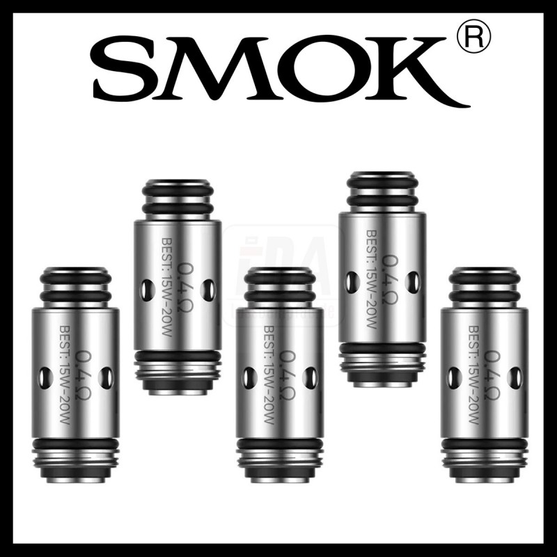 Smok NexM SS316L Verdampferkopf 0,4 Ohm (5 Stück ...