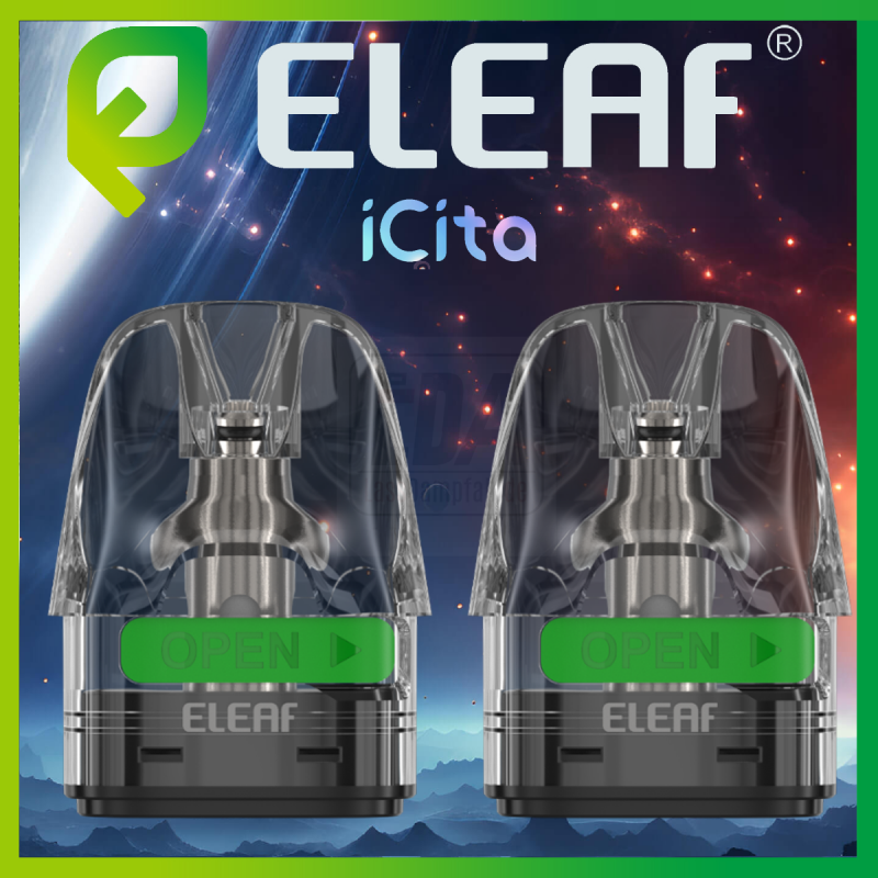 Eleaf iCita Pod mit Head (2 Stück pro Packung)