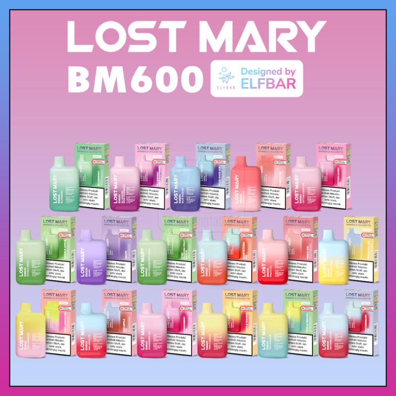 Lost Mary BM600 by Elfbar Einweg E-Zigarette