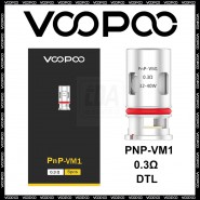 VooPoo PnP-VM1 0,3 Ohm Mesh Verdampferkopf (5 Stü...