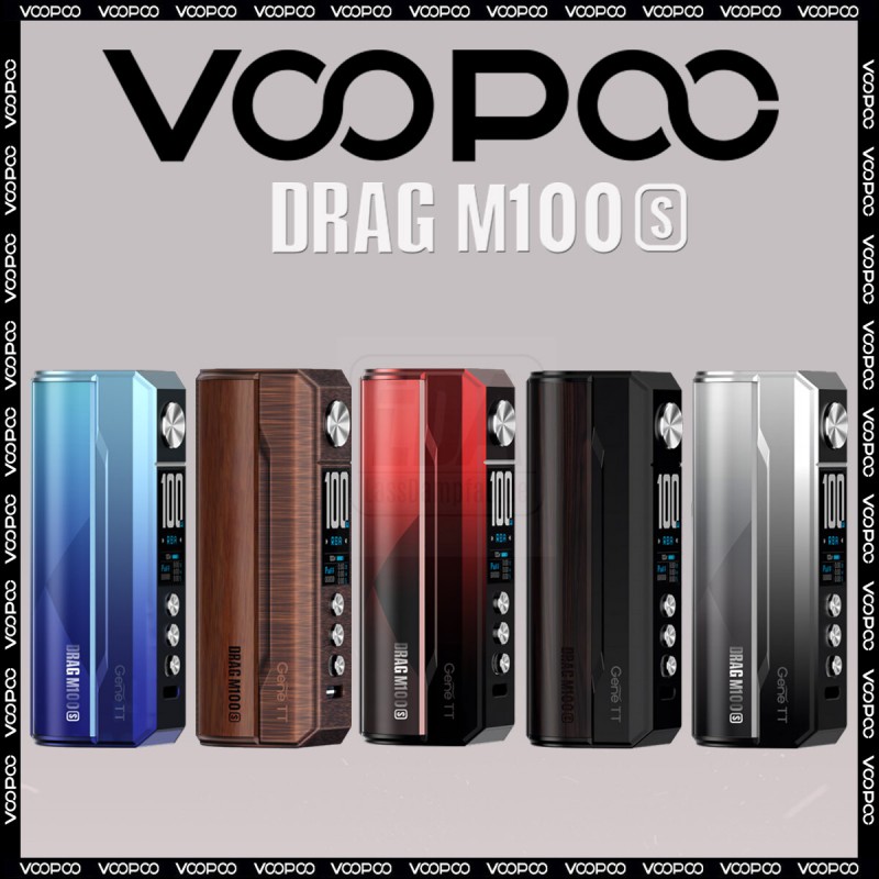 VooPoo Drag M100S 100 Watt Akkuträger