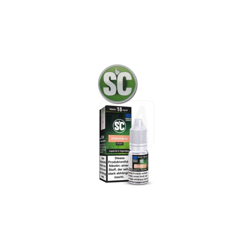 SC E-Zigaretten Liquid Erdbeermilch