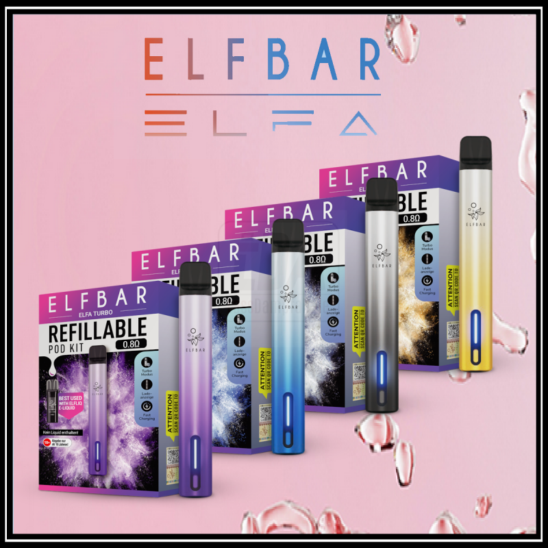 Elfbar Elfa Turbo E-Zigaretten Set