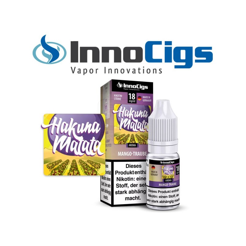 Hakuna Matata Mango-Traube Aroma - InnoCigs Liquid...