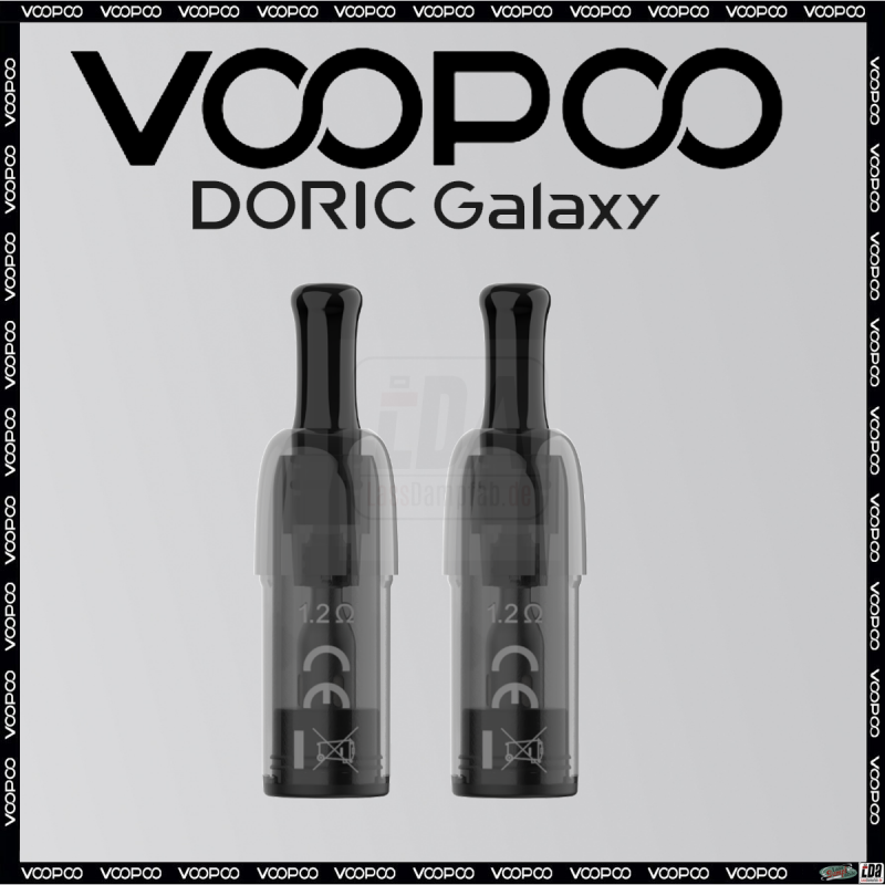 VooPoo Doric Galaxy Cartridge mit 0,7 Ohm Head (2 ...