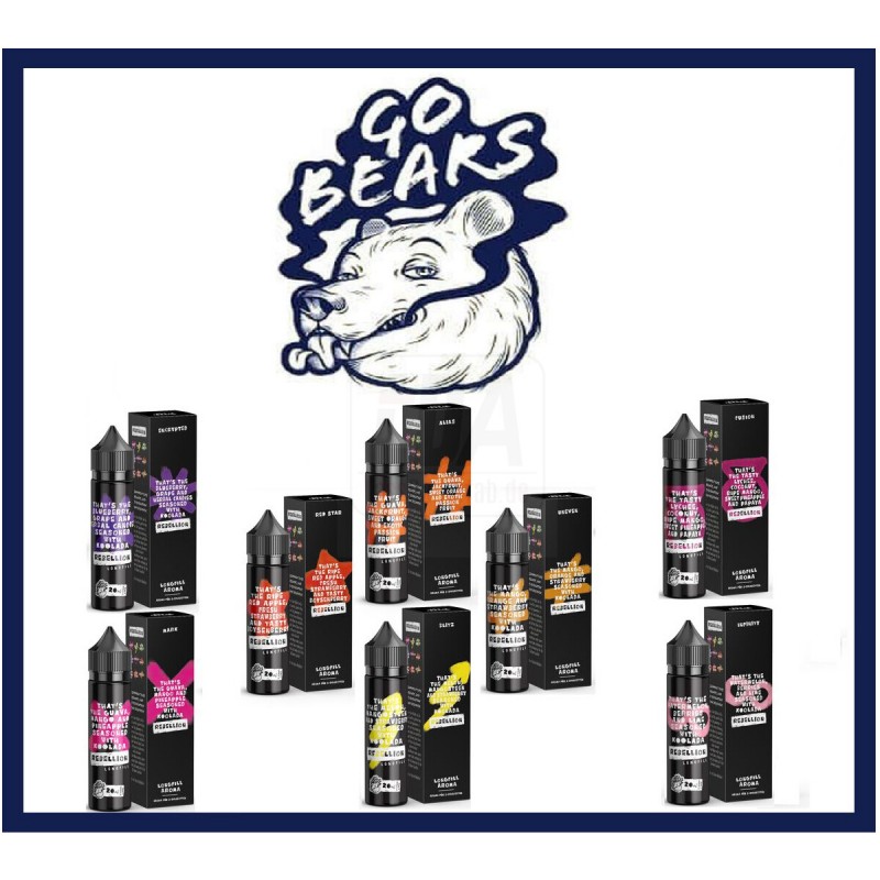 Go Bears REBELLION Longfill Aroma 20 ml