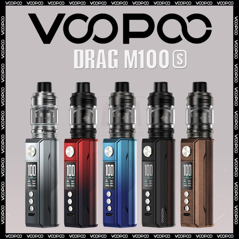 VooPoo Drag M100S mit UForce-L Tank E-Zigaretten S...