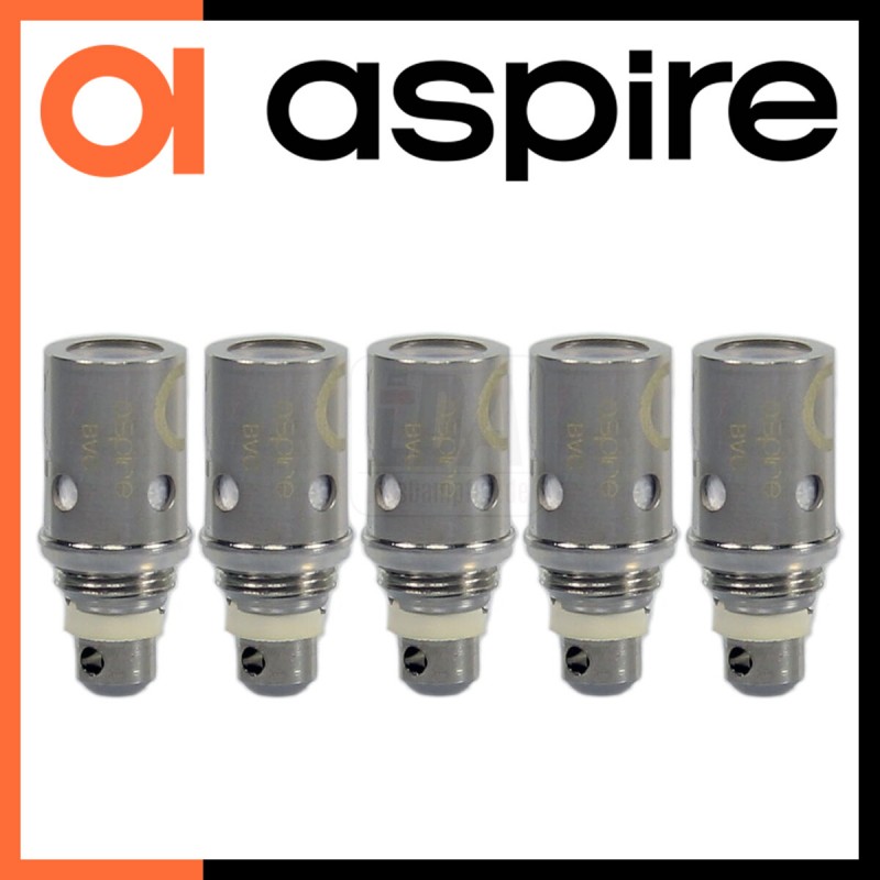 Aspire BVC Clearomizer Verdampferkopf 1,6 Ohm (5 S...