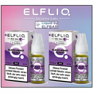 ELFLIQ Nikotinsalz Liquid Blackcurrant Aniseed 10 ...