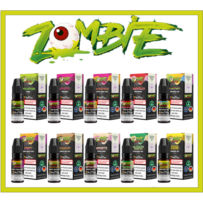 Zombie Nikotinsalz Liquid 10 ml