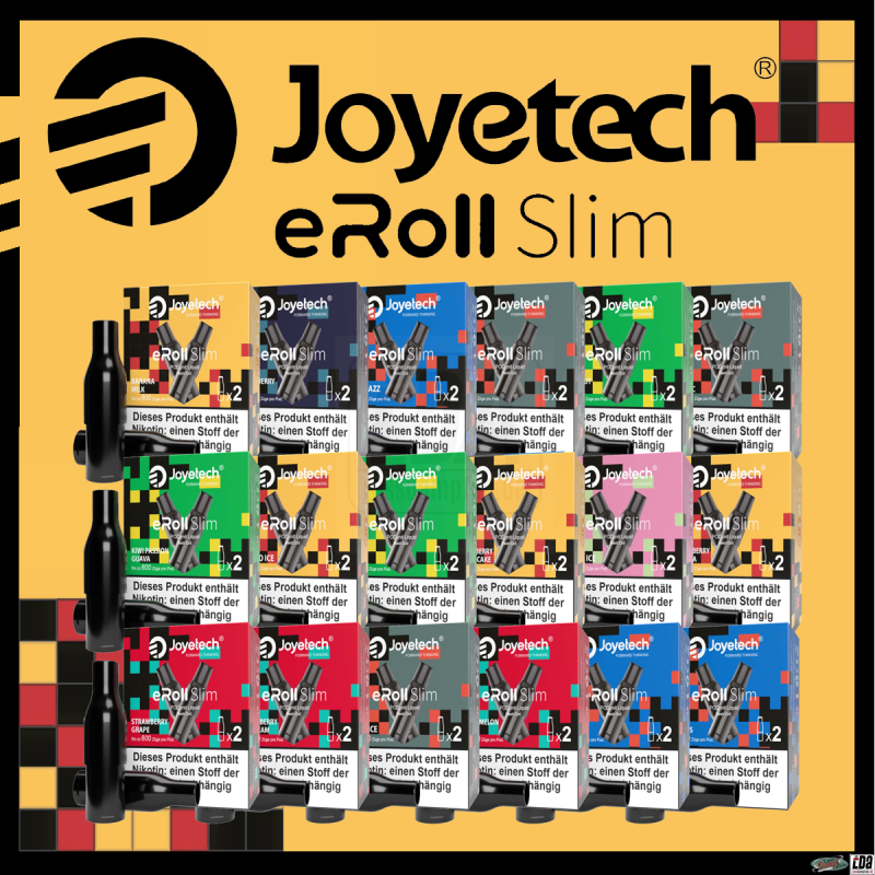 Joyetech eRoll Slim Pod (2 Stück pro Packung)