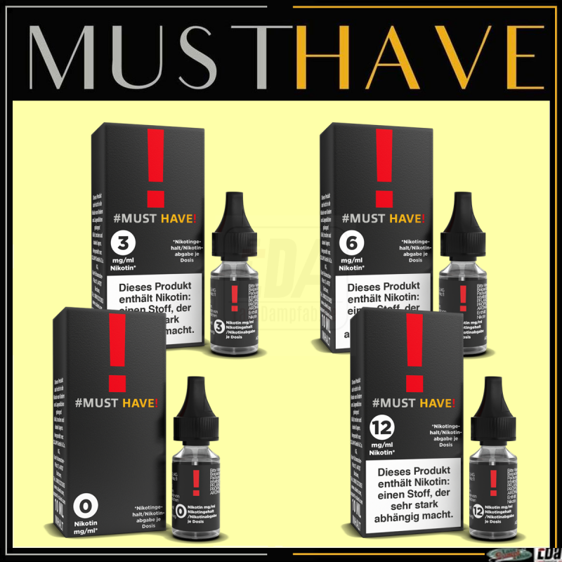 Must Have Liquids ! 10 ml