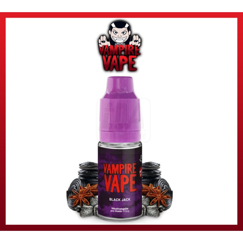 Vampire Vape Liquid Black Jack 10 ml