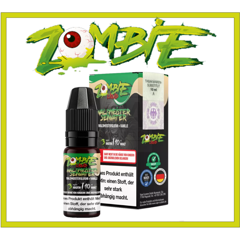 Zombie Liquid WaldmeisterseinVater 10 ml