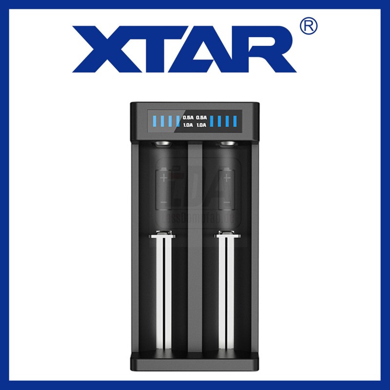 XTAR MC2 Plus Ladegerät mit USB-C Anschluss