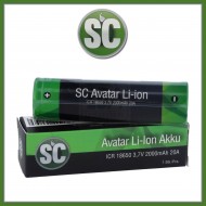 SC 18650er Akku 2000 mAh - 3,7 V