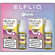 ELFLIQ Nikotinsalz Liquid Blackberry Lemon 10 ml