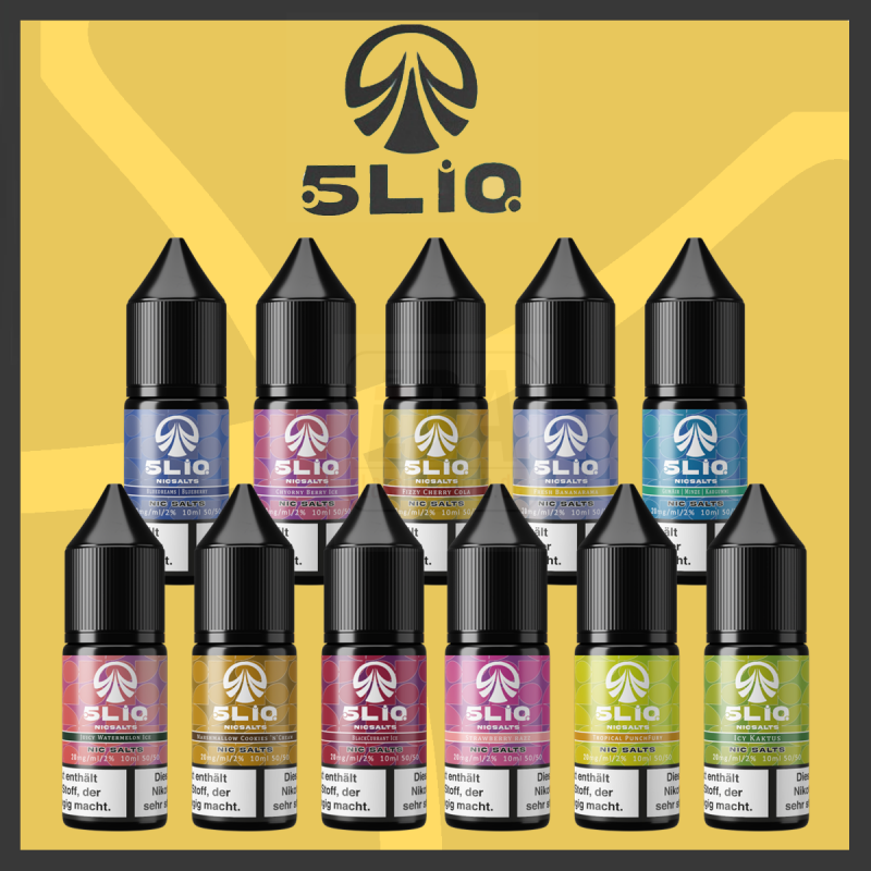 5LIQ Nikotinsalz Liquid 10 ml