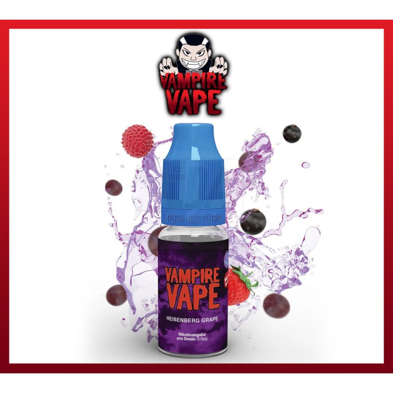 Vampire Vape Liquid Heisenberg Grape 10 ml