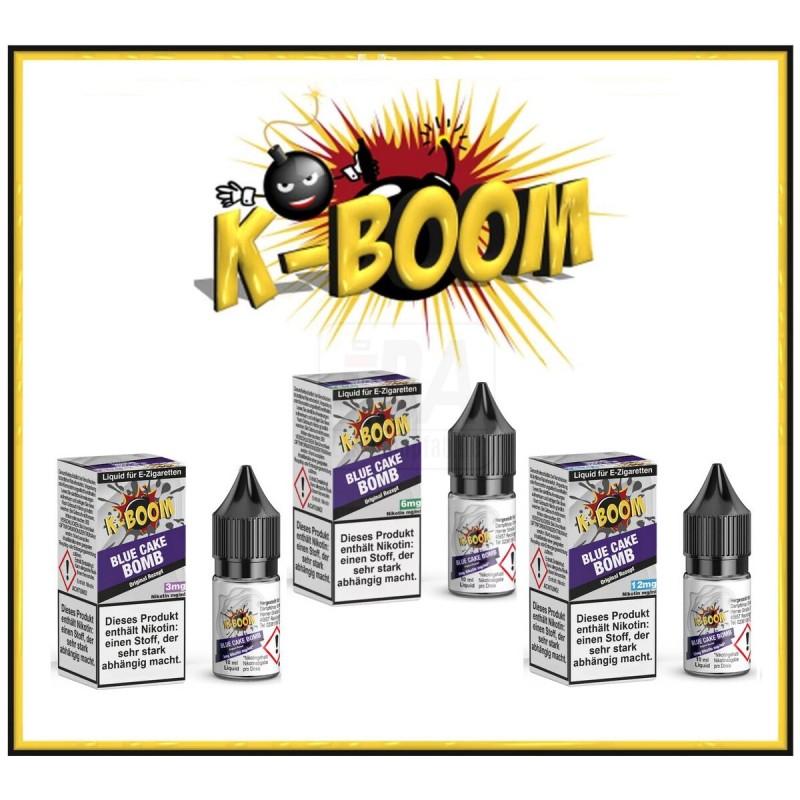 K-Boom Liquid Blue Cake Bomb 10 ml