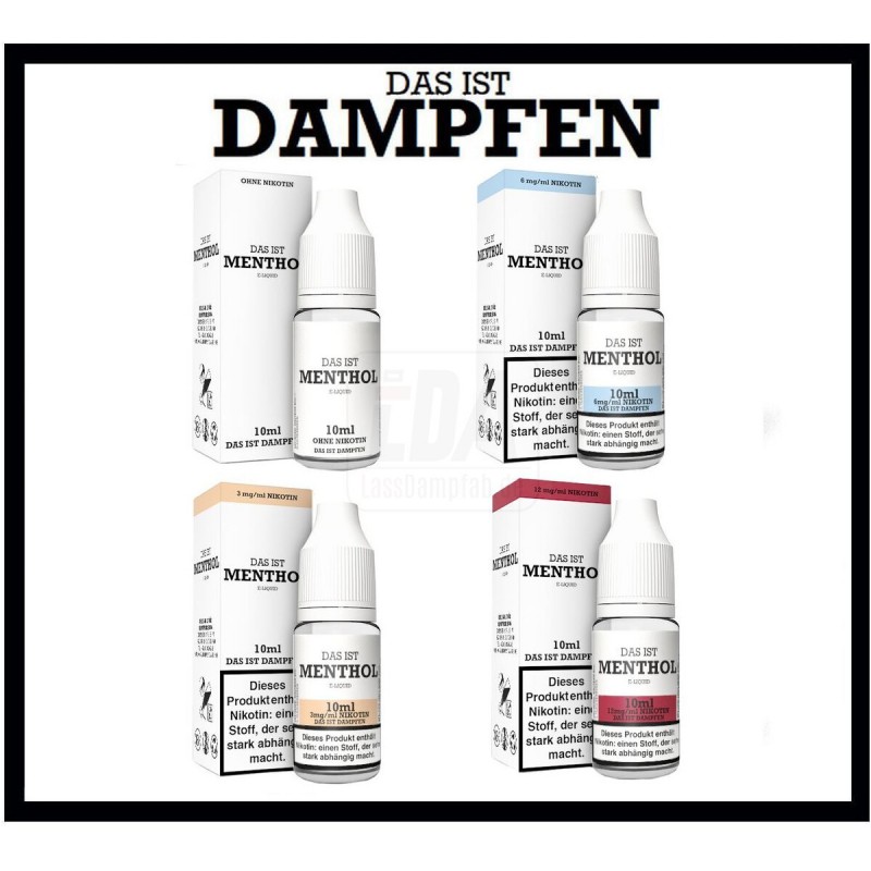 Das ist Dampfen Liquid Menthol 10 ml