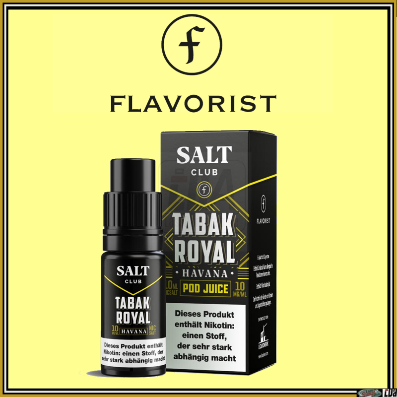 Salt Club - Flavorist Tabak Royal Classic - Nikoti...