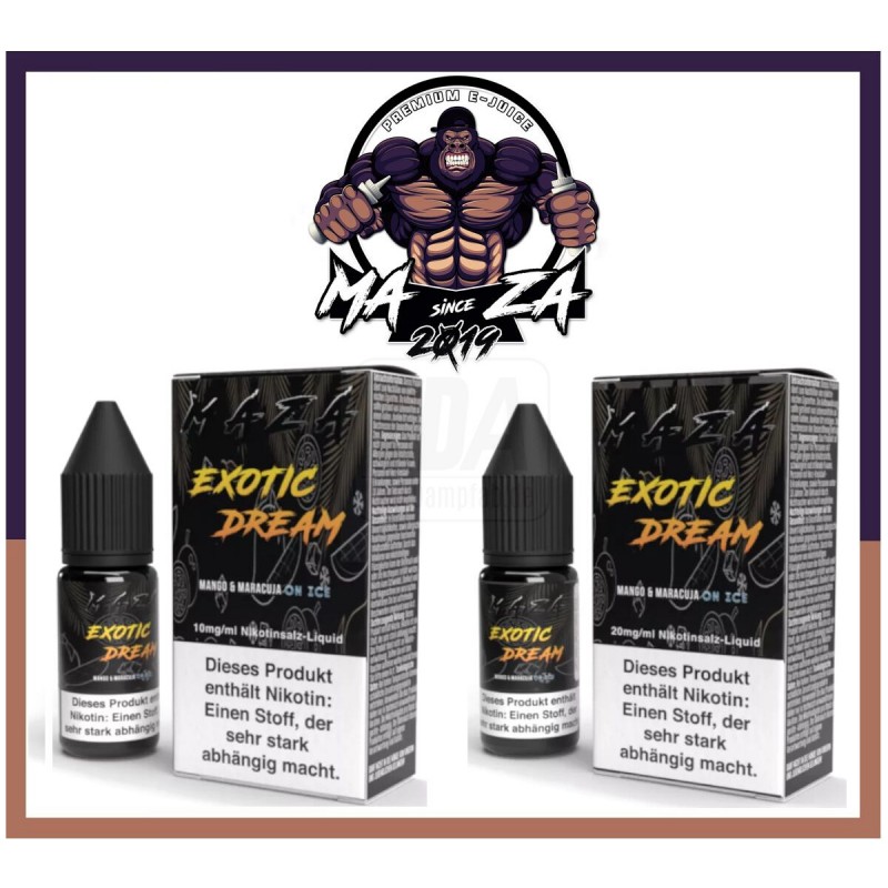 MaZa Nikotinsalz Liquid Exotic Dream 10 ml