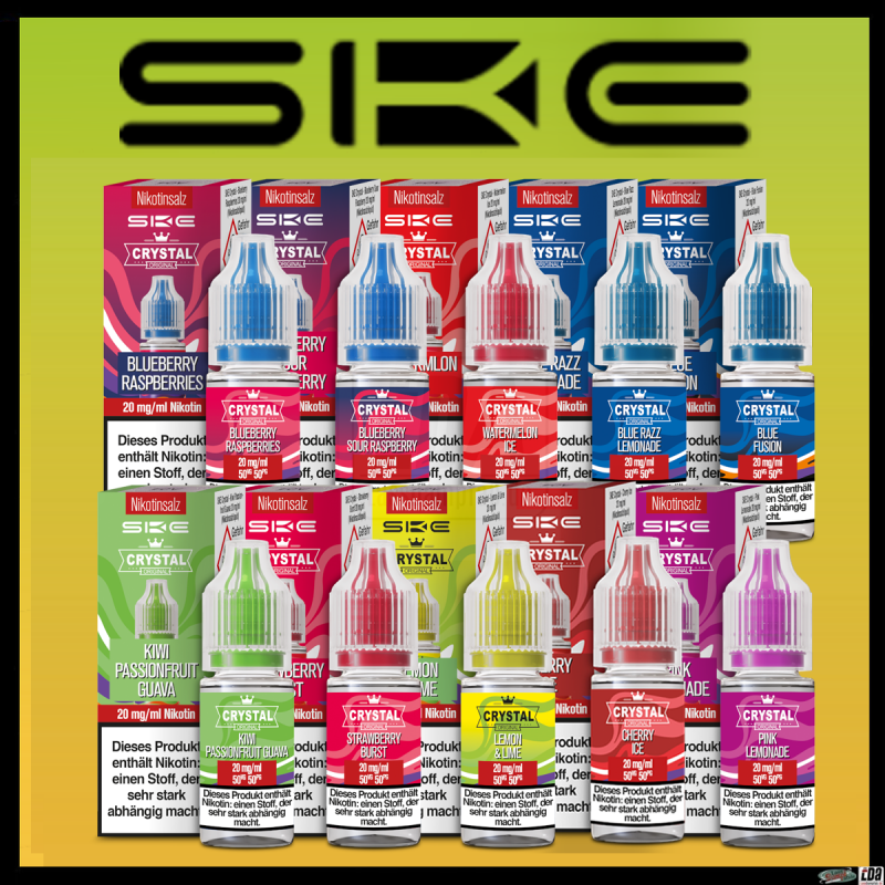 SKE - Crystal Nikotinsalz Liquid 10ml 20mg/ml