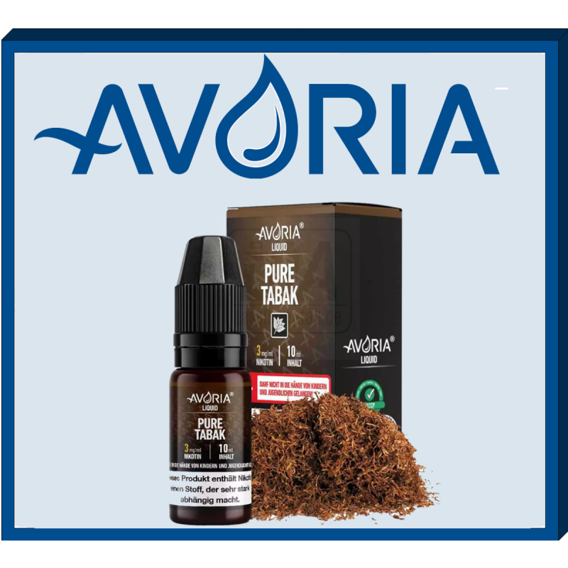 Avoria Liquid Pure Tabak 10 ml